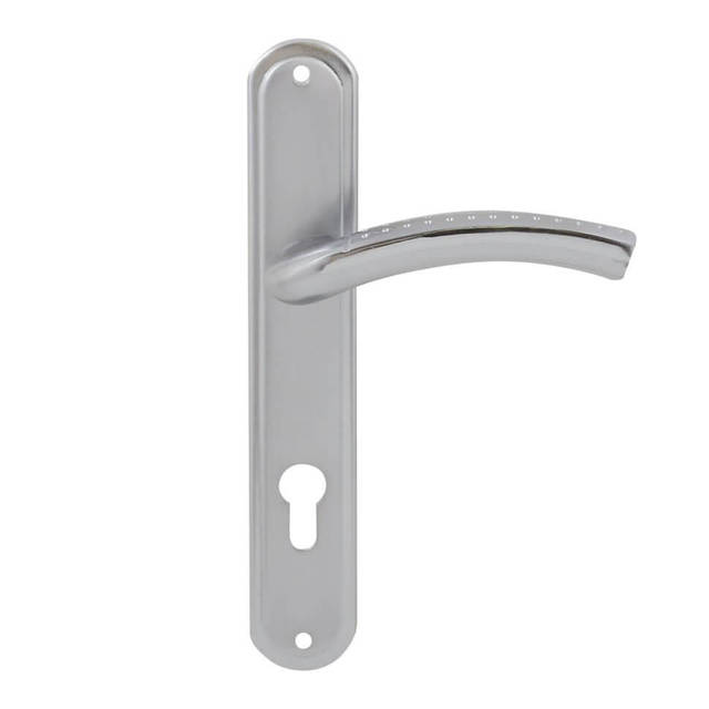 Ручка для міжкімнатних дверей BRUNO Trendy 85м матовий нікель/хром