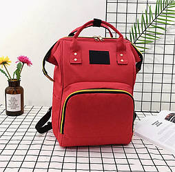 Рюкзак - органайзер для прогулянки з дитиною Червоний