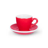 Чашка і блюдце під еспресо Acme Red (70 мл)