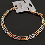 Браслет в стилі версаче. Стильна біжутерія, фото 2