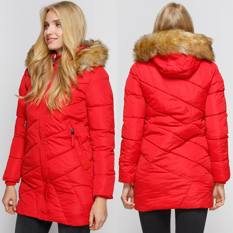 Зимова куртка приталеного крою розмір 46 (3XL) AL-8472-35