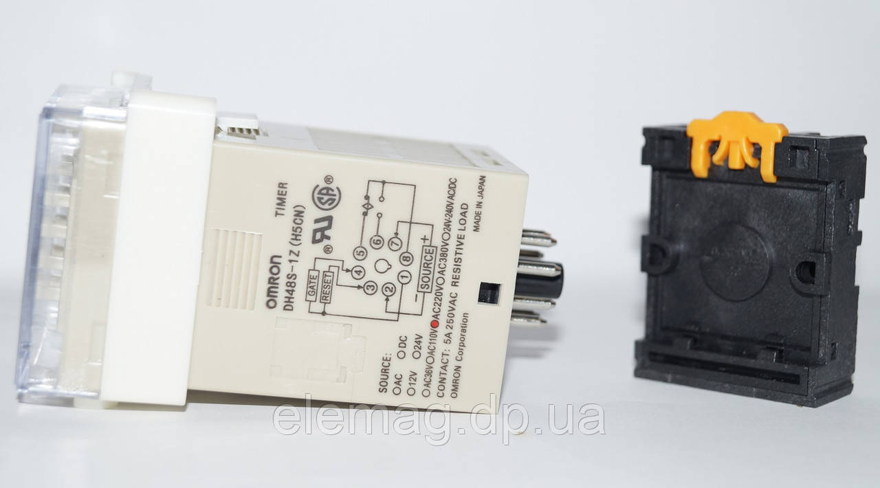 Таймер DH48S-1Z (0.01 сек – 99 годину 99 хв) AC220V