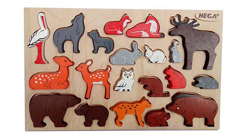 Розвивальна гра для комплексного розвитку "Дикi тварини"