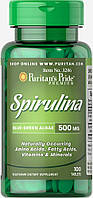 Спіруліна Puritan's Pride — Spirulina 500 мг (100 таблеток)