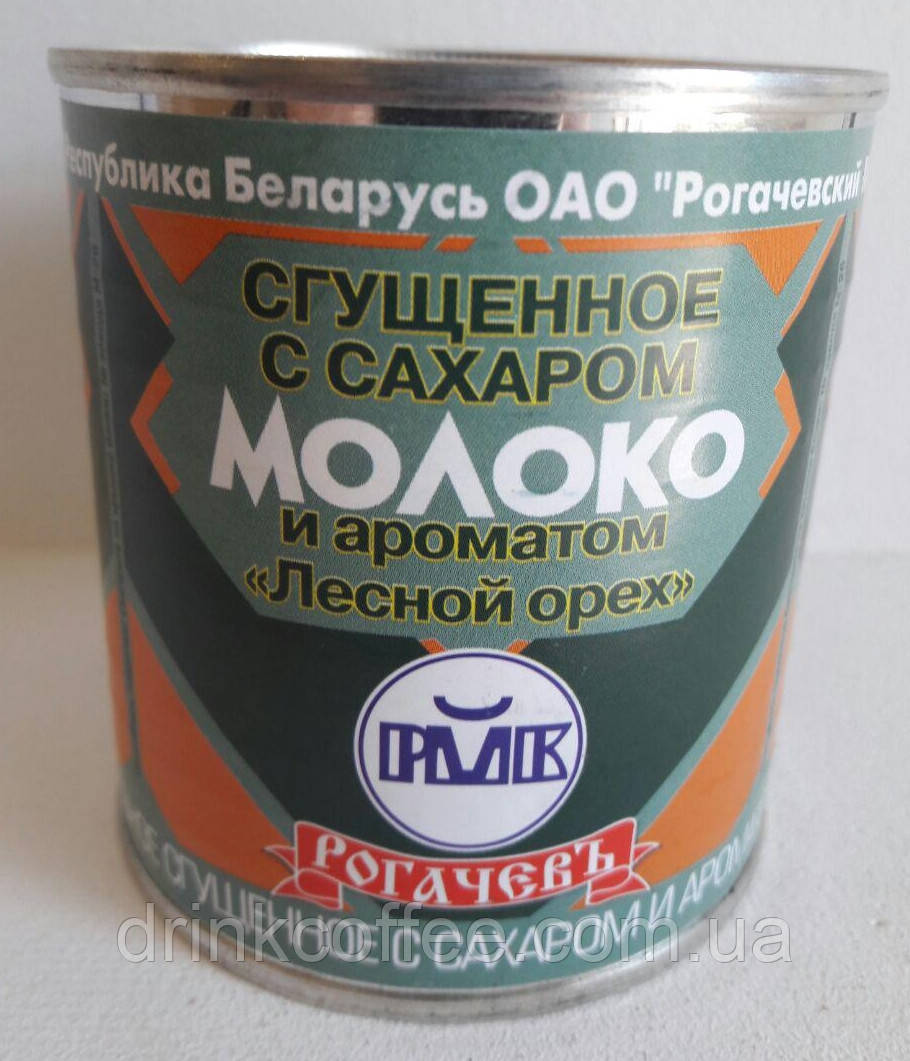 Молоко згущене з цукром "Лісовий горіх", Білорусь, 380г, фото 1