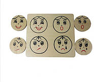 Демонстрацiйний матерiал.  Настiльна гра "Емоцiї"  (основний)