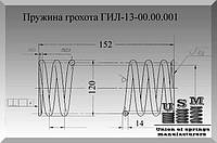 Изготовление пружин. Пружина грохота ГИЛ-13-00.00