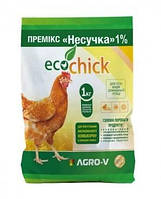 Премикс ECOchick Несушка 1% - для кур несушек - ТМ АГРО - В - Оригинал, 1 кг