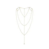 Прикраса для спини і декольте Bijoux Indiscrets Magnifique Back and Cleavage Chain - Gold