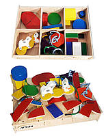 Розвивальна гра  для комплексного розвитку  "Набiр №2  вiдповiдно до методики  Moнтeccopi"