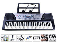 Пианино-cинтезатор MQ 810 USB, 61 клавиша, mp3, usb, микрофон, от сети, 2 динамика