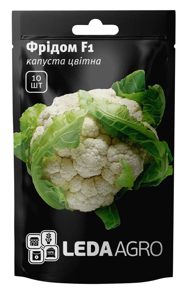 Насіння Капуста цвітна Фрідом F1 10шт LEDAAGRO
