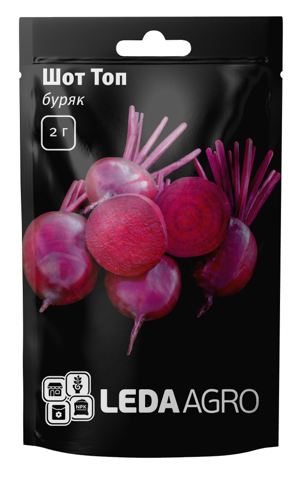 Насіння Буряк Шот Топ 2г LEDAAGRO