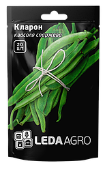 Насіння Квасоля спаржева Кларон 20шт LEDAAGRO