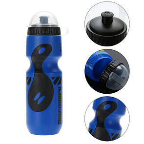 Вело фляга Discovery для велосипеда 650ml велосипедна пляшка Blue-Black