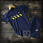 Cпортивні чоловічі шорти та футболка Nike (Найк)/ Літні комплекти для чоловіків