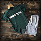 Cпортивні чоловічі шорти та футболка Tommy Jeans (Томмі Джинс, Томмі Хілфігер)/ Літні комплекти для чоловіків