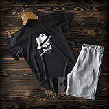 Cпортивні чоловічі шорти та футболка з черепом/ Літні комплекти для чоловіків, фото 5