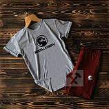 Cпортивні чоловічі шорти та футболка з Mortal Kombat (Мортал Комбат)/ Літні комплекти для чоловіків, фото 10