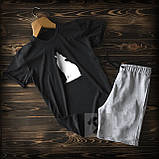 Cпортивні чоловічі шорти та футболка з Вовком/ Літні комплекти для чоловіків, фото 5