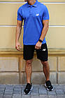 Чоловічий літній комплект шорти та футболка поло New Balance (819 Баланс, Нью Беланс, Нью Беланс, Нью Беланс)