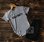 Cпортивні чоловічі шорти та футболка Call of Duty (кал д'юті)/ Літні комплекти для чоловіків, фото 7