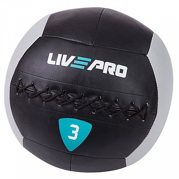 М'яч для кроссфита LivePro Wall Ball поліуретан (LP8100)