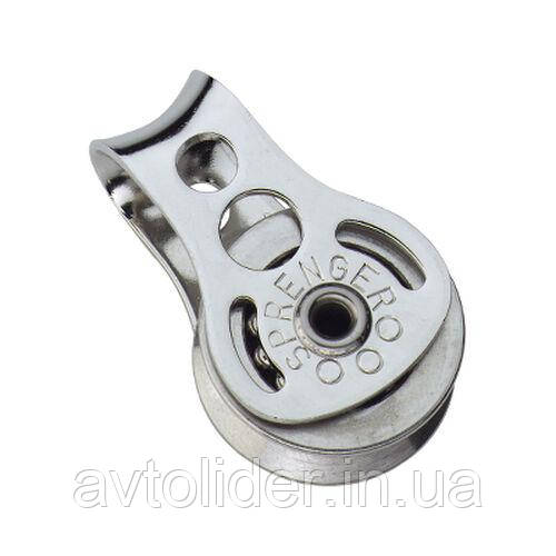 SPRENGER — мікро XS-блок із кулькопідшипником, для метилічного троса до 4 мм, фото 1