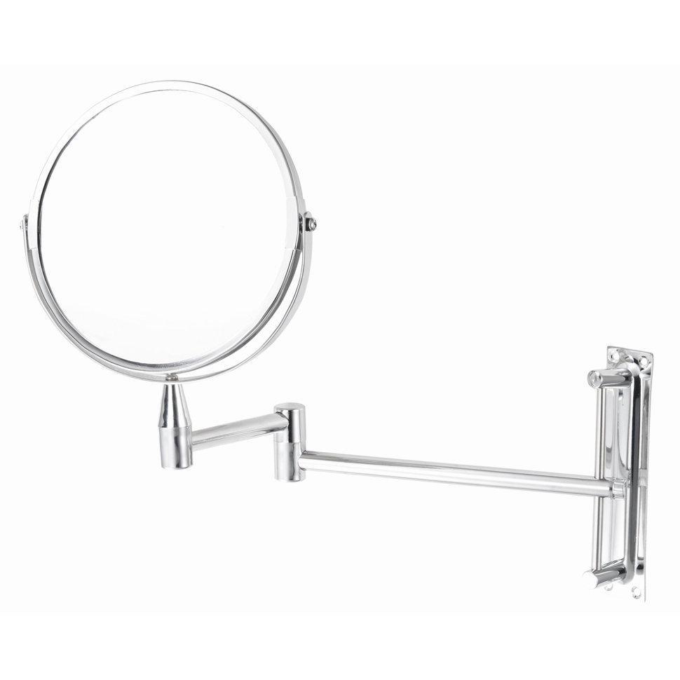 Косметичне дзеркало для ванної підвісне Arino хром (Італія)