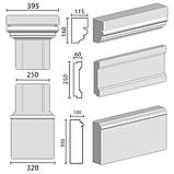 Пілястри Фпл-10 фасадна d250мм, фото 2