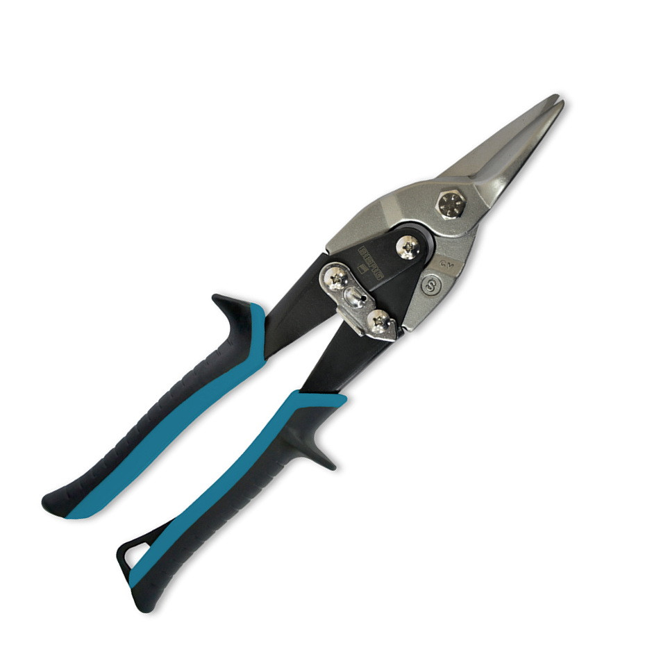 Ножиці по металу Berg Cr-Mo з лівим різом 250 мм (45-050)