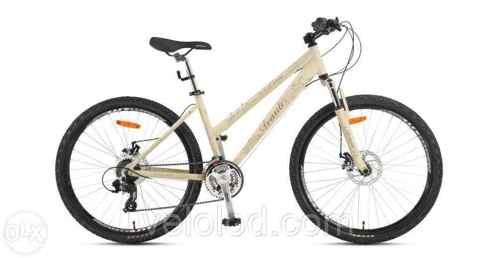 Гірський Алюмінієвий жіночий велосипед Avanti Corsa disk 26 2015