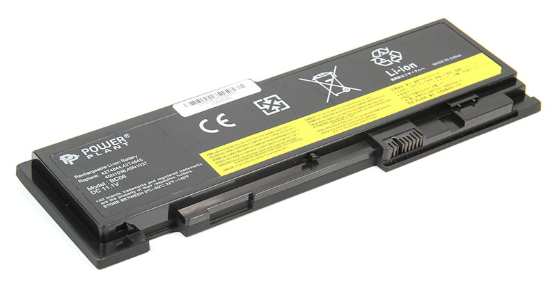 Акумулятор PowerPlant для ноутбуків IBM/LENOVO ThinkPad T420s (42T4844) 11.1 V 4400mAh, фото 1
