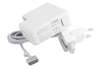 Блок живлення для ноутбуків PowerPlant APPLE 220V, 16.5 V 60W 3.65 A (MagSafe 2)