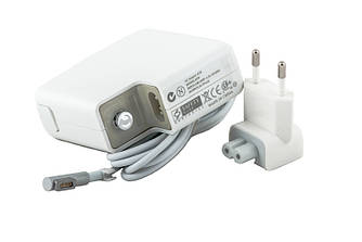 Блок живлення для ноутбуків PowerPlant APPLE 220V, 18.5 V 85W 4.6 A (Magnet tip)