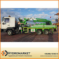 Складаний кран 13 т для MAN 12.160 2011 р. в.