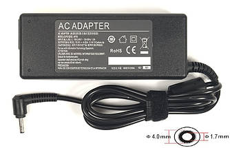 Блок живлення для ноутбуків PowerPlant DELL 220V, 19.5V 90W 4.62A (4.0*1.7 Bullet)