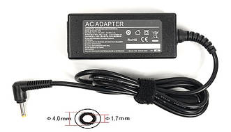 Блок живлення для ноутбуків PowerPlant HP 220V, 19V 40W 2.1 A (4.0*1.7)