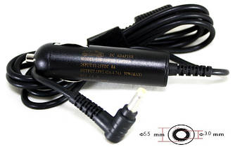 Блок живлення для ноутбуків PowerPlant SAMSUNG 12V, 19V 90W 4.74 A (5.5*3.0 mm) - автомобільний