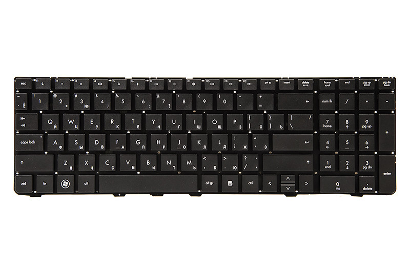 Клавіатура для ноутбука HP Probook 4530s, 4535s чорний, без кадру, фото 1