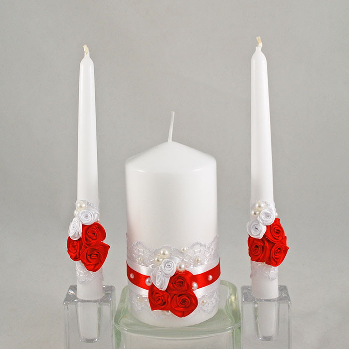 Весільні свічки "Сімейне вогнище" No8