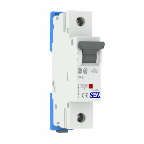 Автоматический выключатель SEZ PR 61 1п 6А "C", 10 кА - фото 1 - id-p112165903