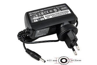 Блок живлення для планшетів (зарядний пристрій) PowerPlant Huawei 220V 40W: 19V 2.1 A (3.5*1.35 mm)