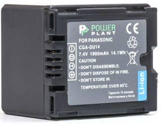 Акумулятор PowerPlant Panasonic CGA-DU14