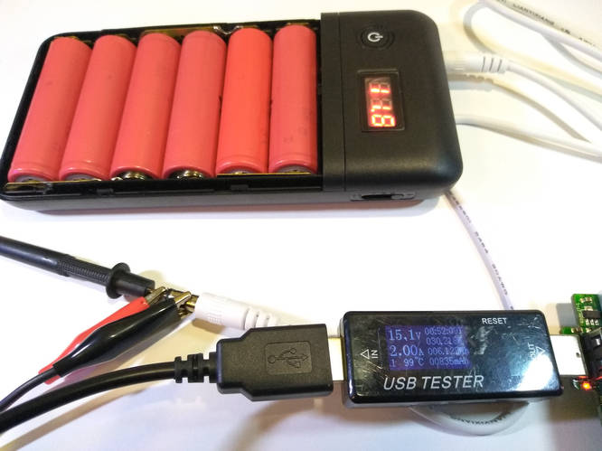 Корпус Power Bank Aili 119 / Power Bank для ноутбука / Box на 6х18650 ...