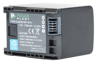Акумулятор PowerPlant Canon BP-819 Chip
