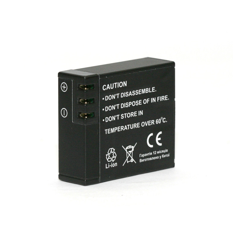 Акумулятор PowerPlant SJCAM SJ4000B 900mAh, фото 1