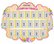Стенд для фотографій "Наші співробітники"