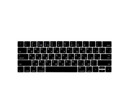 Накладка на клавіатуру для MacBook Pro 13/15 US (2016-2019) Лілова, з англійськими літерами