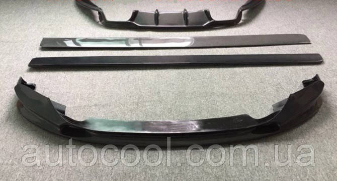 Дифузор задній, спліттер передній, бічні пороги BMW X5 F15 2013-2018 г. у карбон